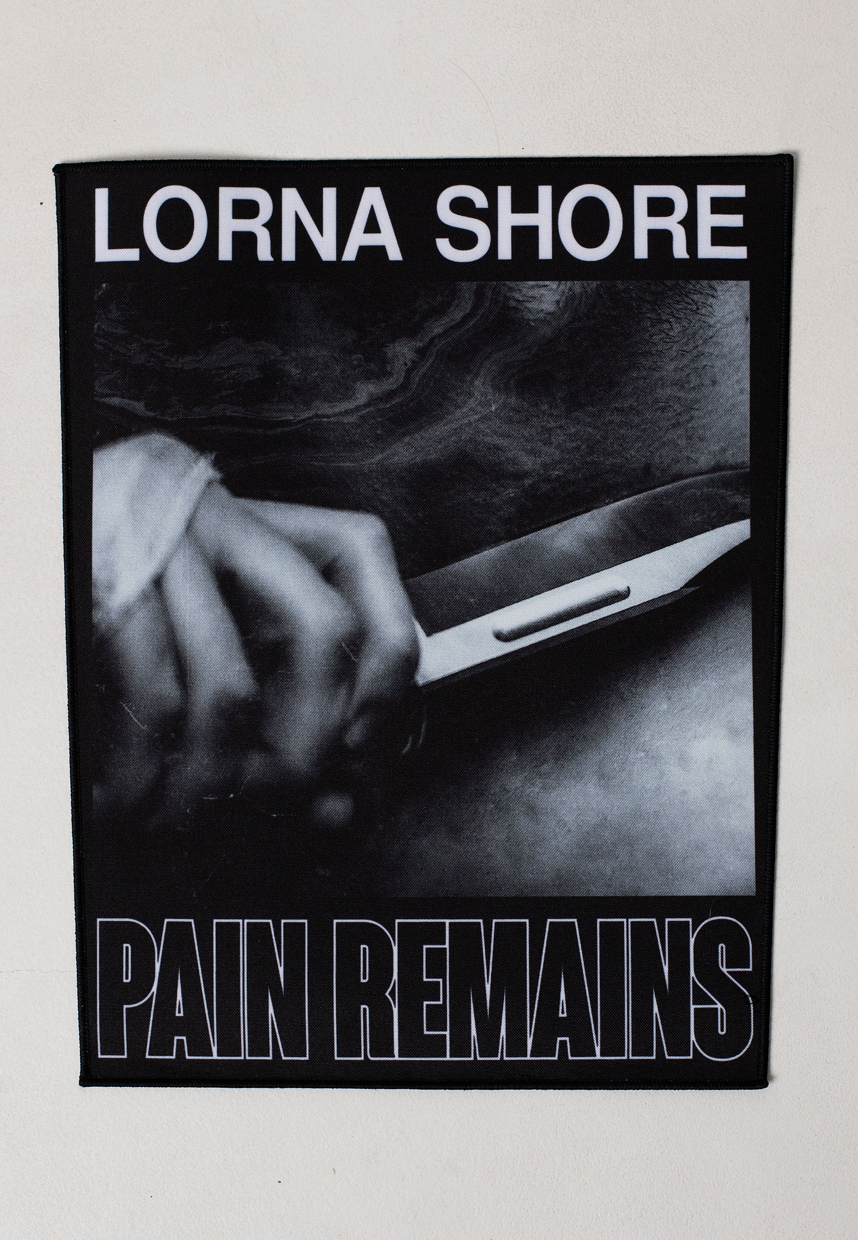 Lorna Shore - Pain Remains Cover - Backpatch | Neutral-Image