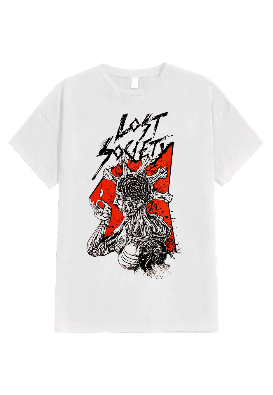 Lost Society - Fists White - T-Shirt | Neutral-Image