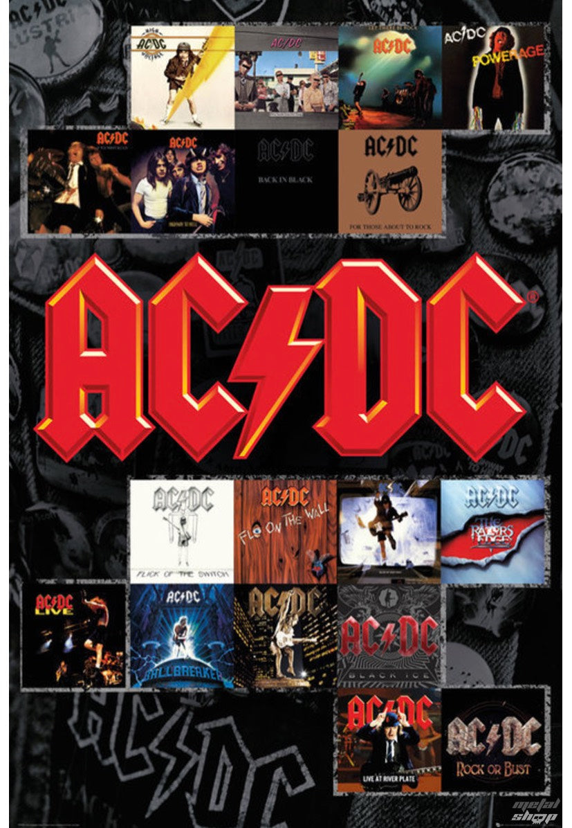 AC/DC - Covers Maxi - Poster | Neutral-Image