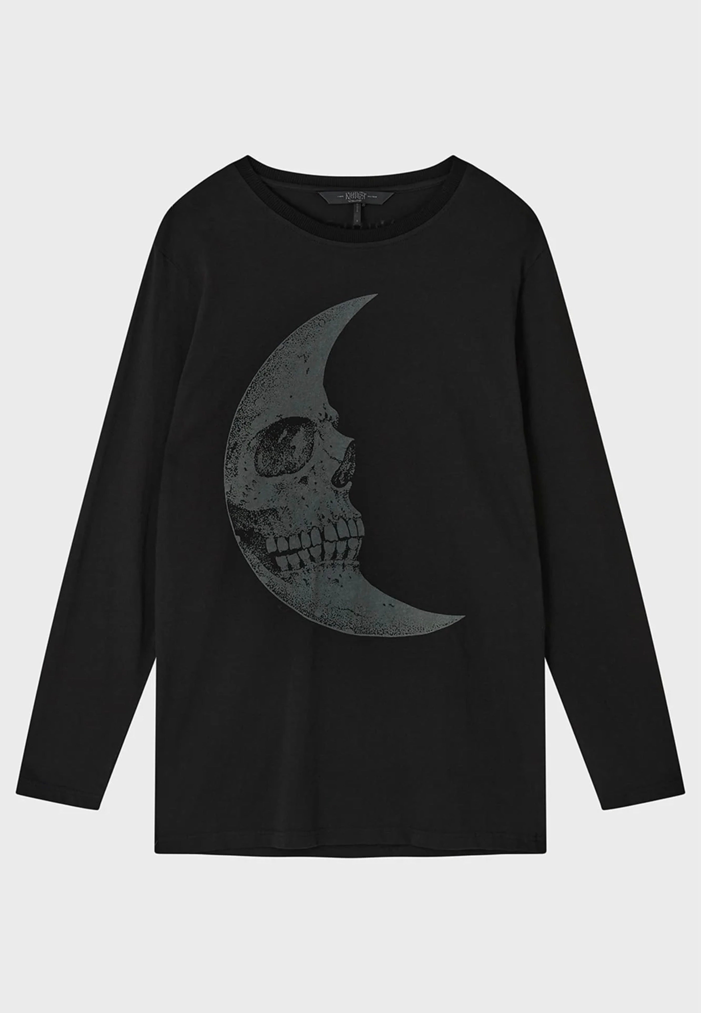 Killstar x Kihilist - Lunar Crescent Black - Longsleeve | Men-Image