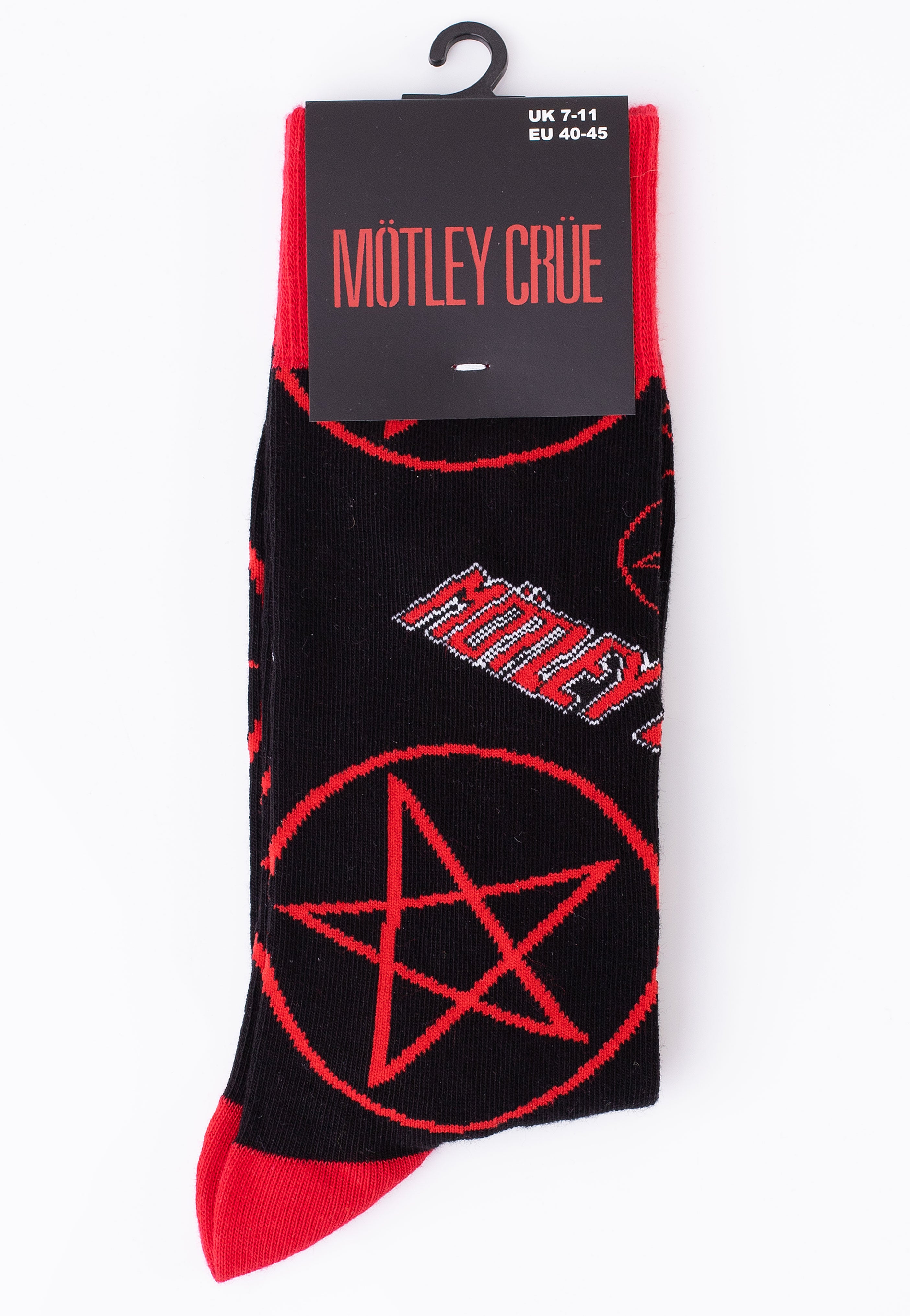 Mötley Crüe - Logos & Pentagrams - Socks | Neutral-Image