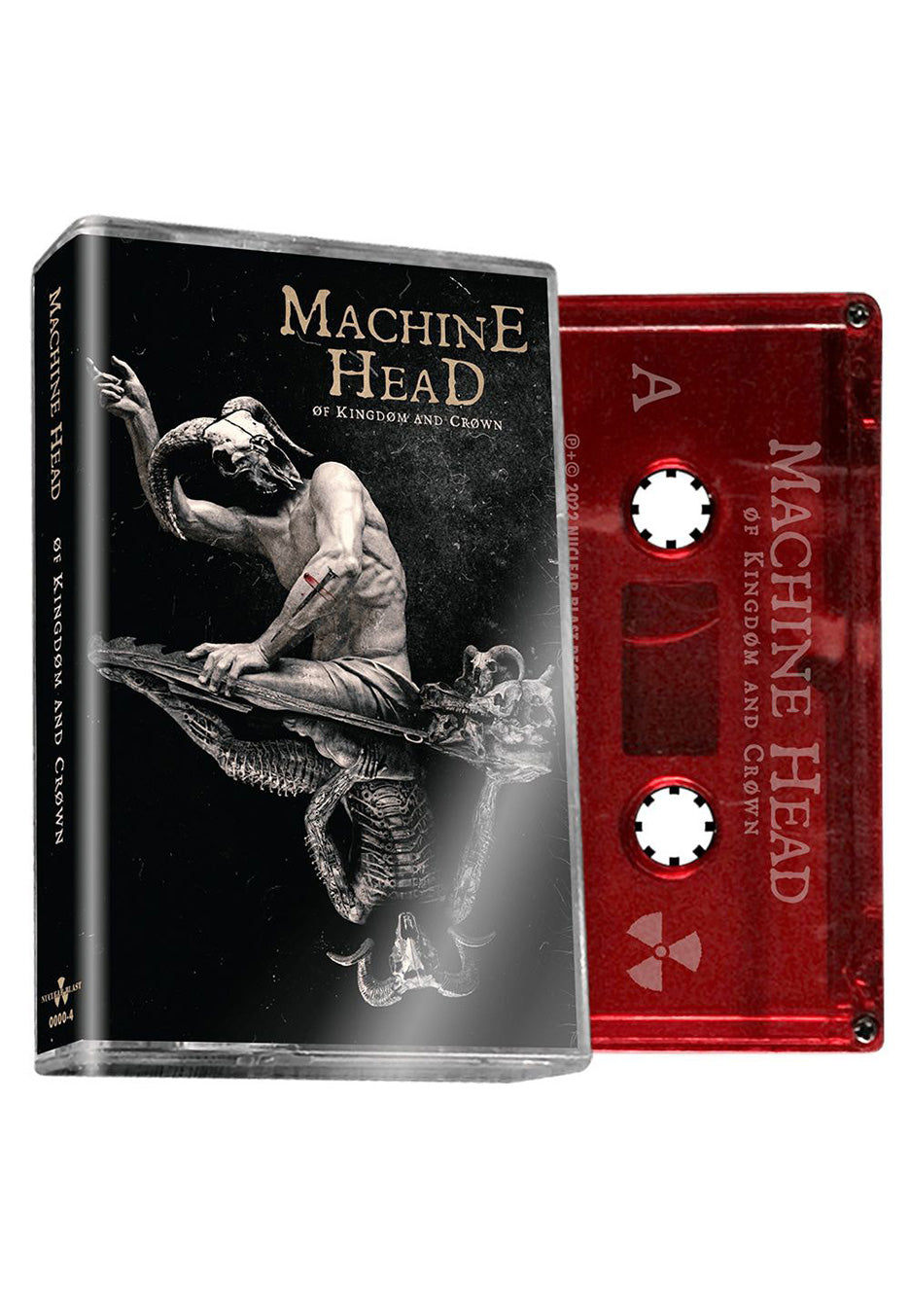 Machine Head - Øf Kingdøm And Crøwn Bloodred - Colored MC | Neutral-Image