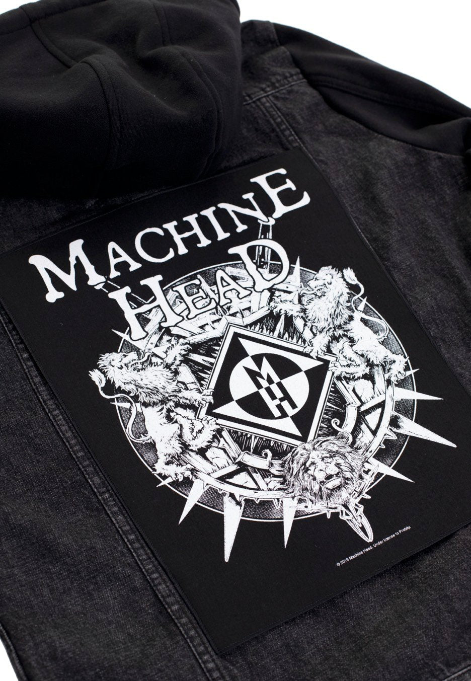 Machine Head - Lion Crest - Backpatch | Neutral-Image