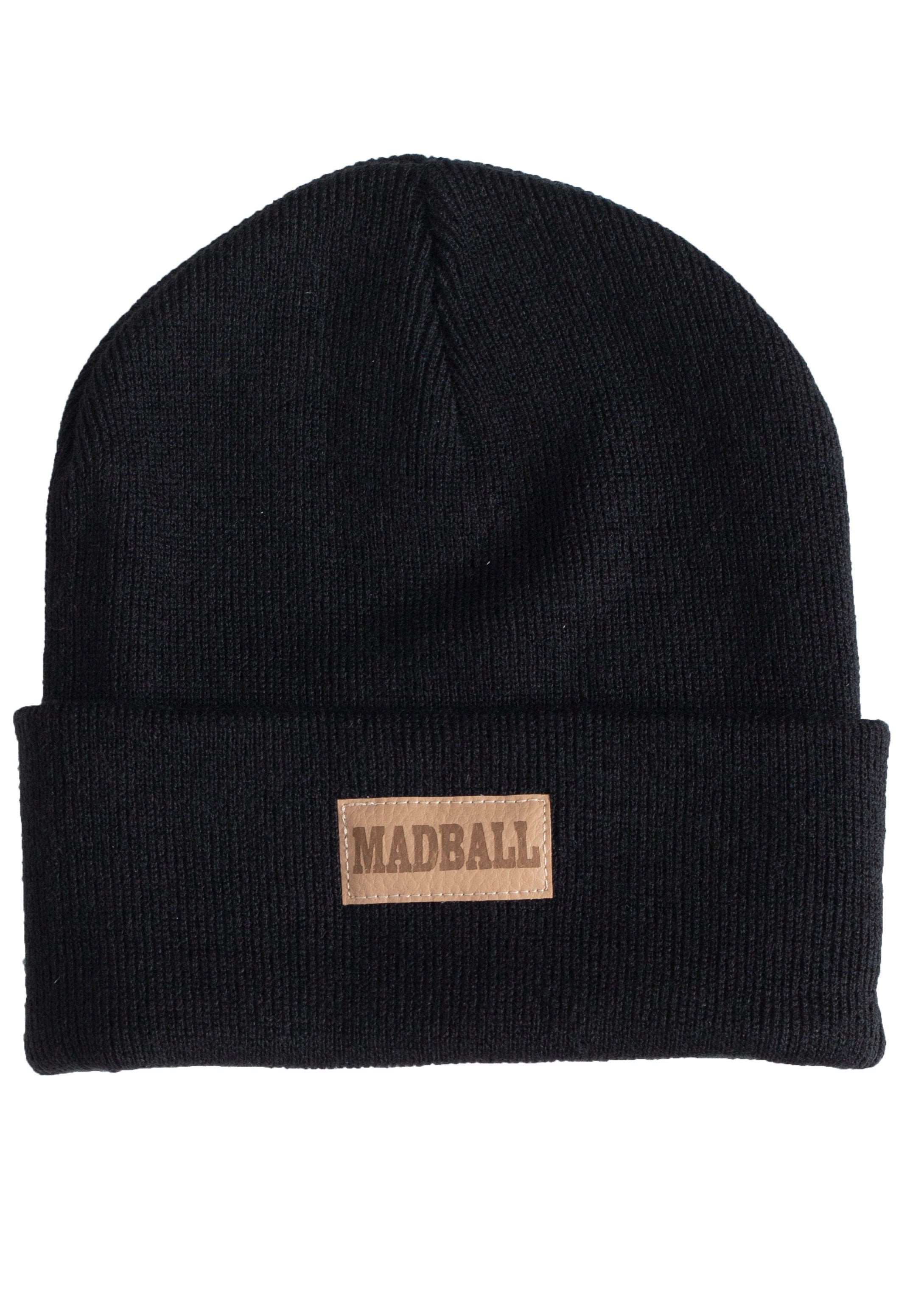 Madball - Logo Fake Leather Patch - Beanie | Men-Image