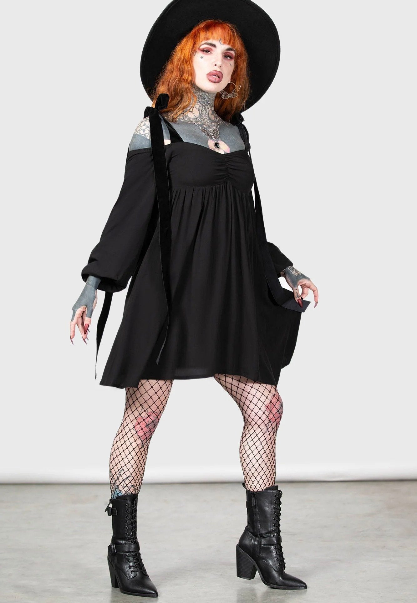 Killstar - Mae Queen Black - Dress | Women-Image