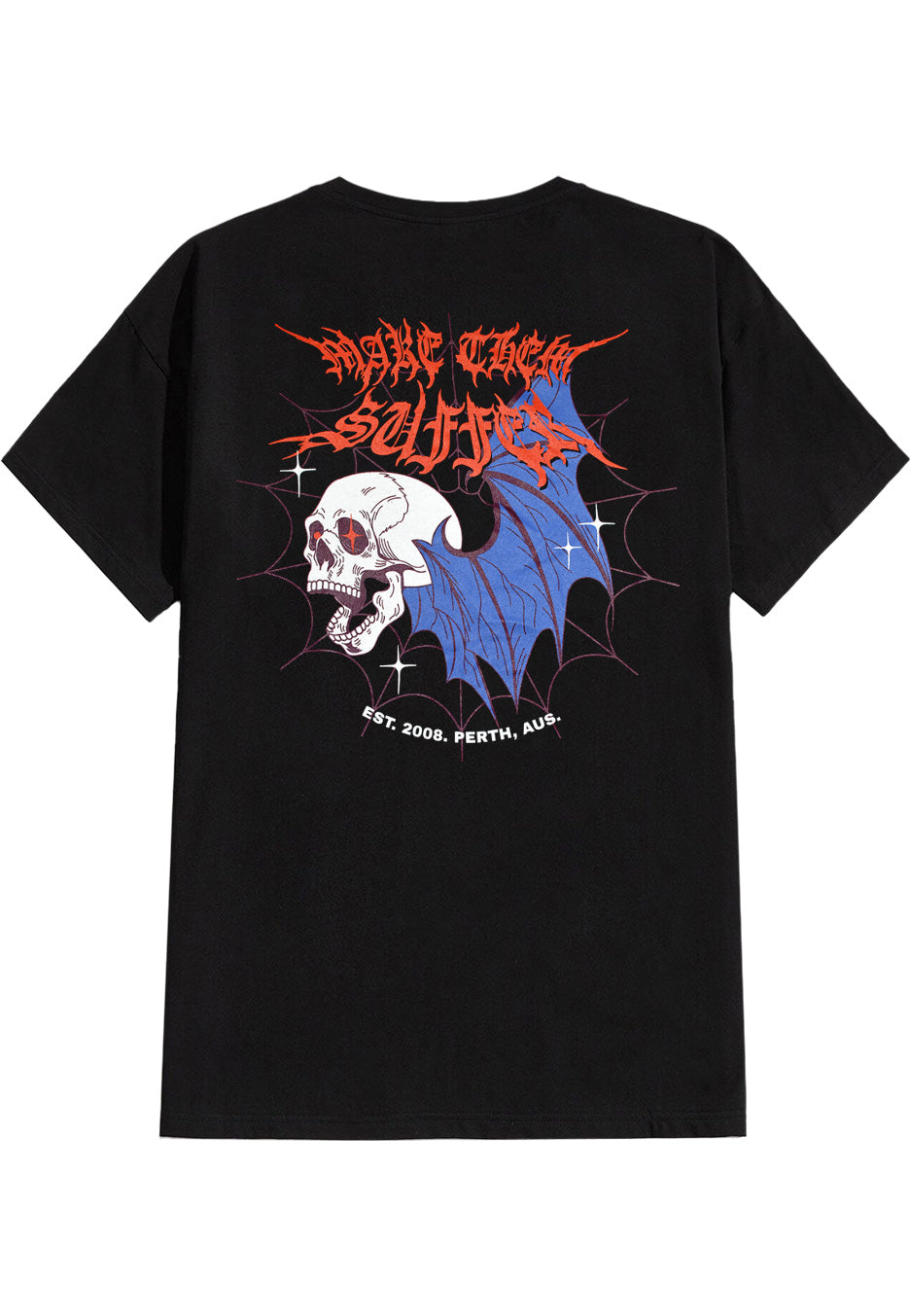 Make Them Suffer - Bat Skull - T-Shirt | Neutral-Image