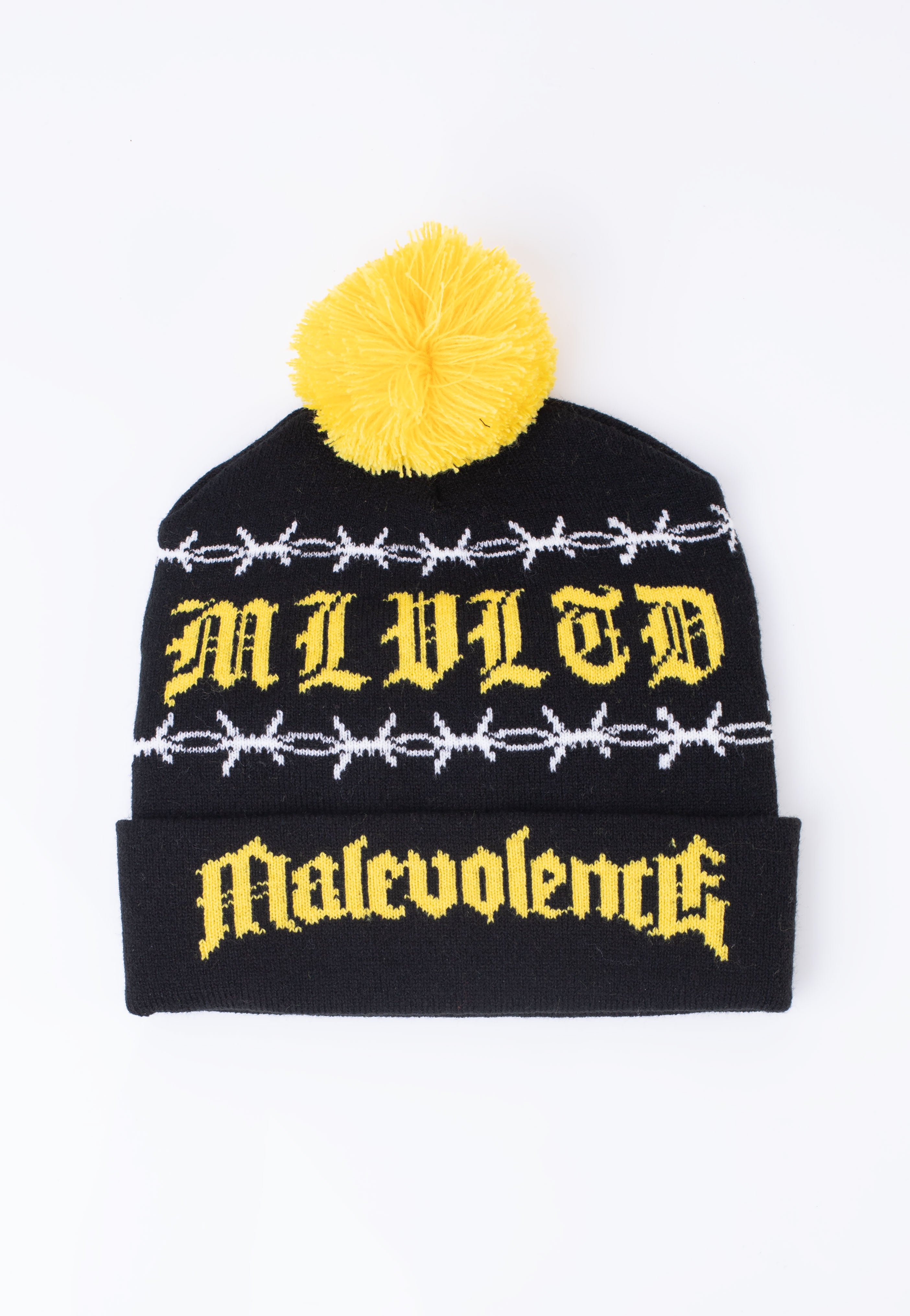 Malevolence - Logo Winter Knit - Beanie | Neutral-Image