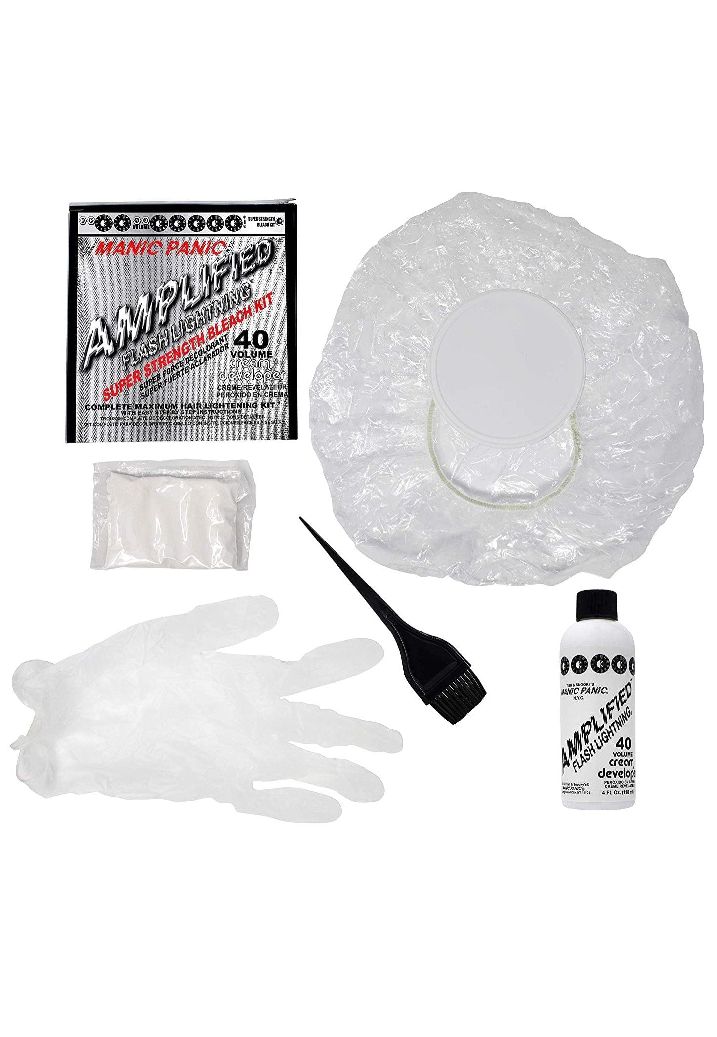 Manic Panic - Flash Lightning 40 Volume Cream Developer - Bleach Kit | Neutral-Image