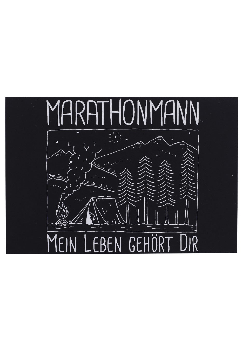 Marathonmann - Zelt - Screenprint | Neutral-Image