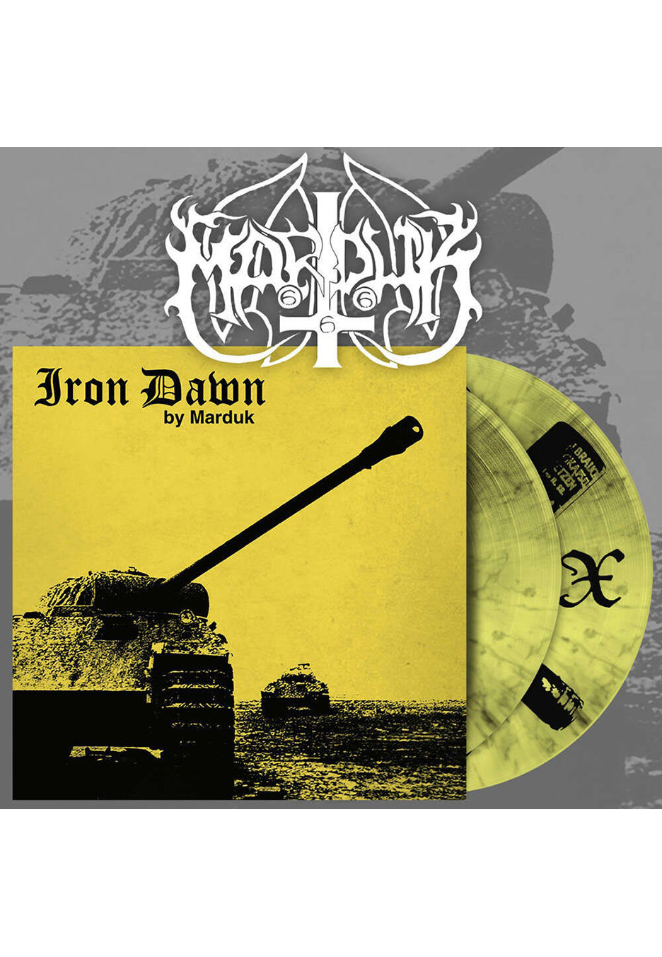 Marduk - Iron Dawn Yellow/Black - Colored Vinyl | Neutral-Image