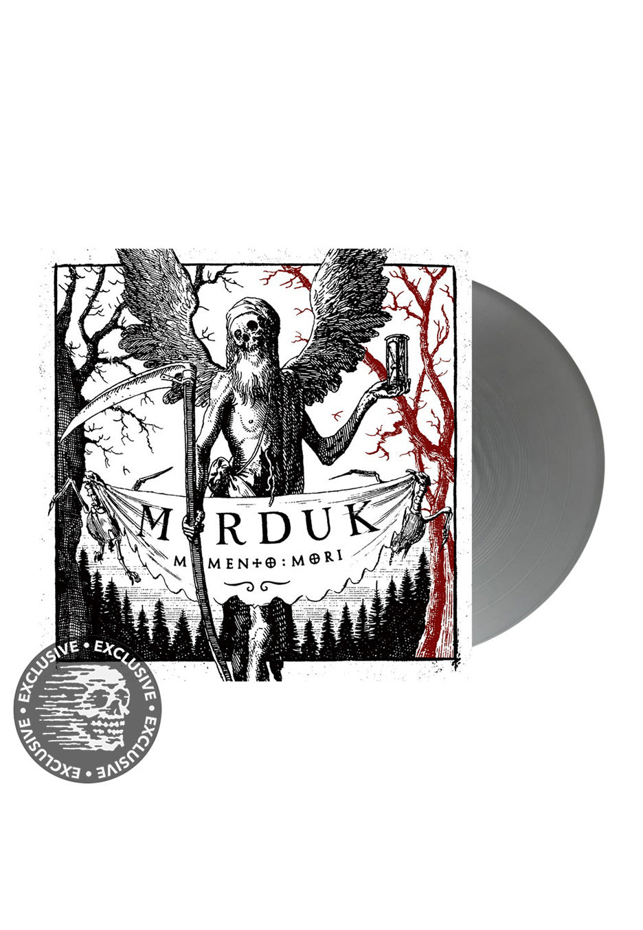 Marduk - Memento Mori Silver - Colored Vinyl | Neutral-Image