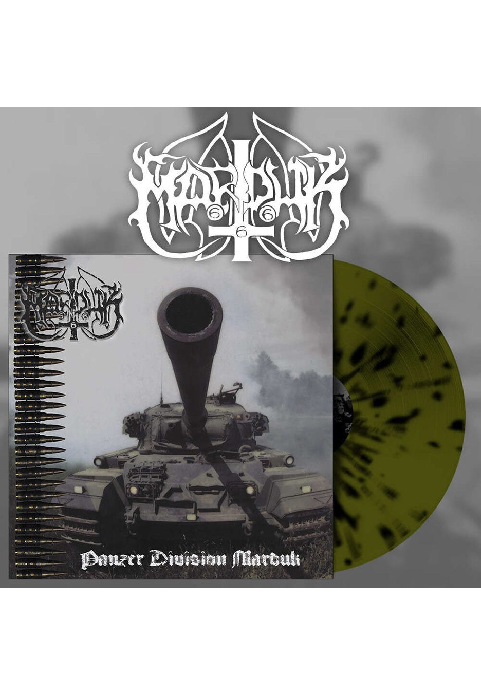 Marduk - Panzer Division Marduk 2020 Green/Black - Splattered Vinyl | Neutral-Image