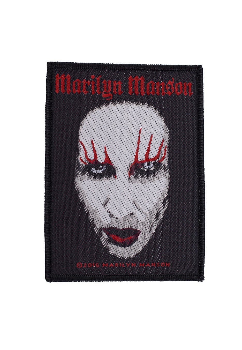 Marilyn Manson - Red Lips - Patch | Neutral-Image