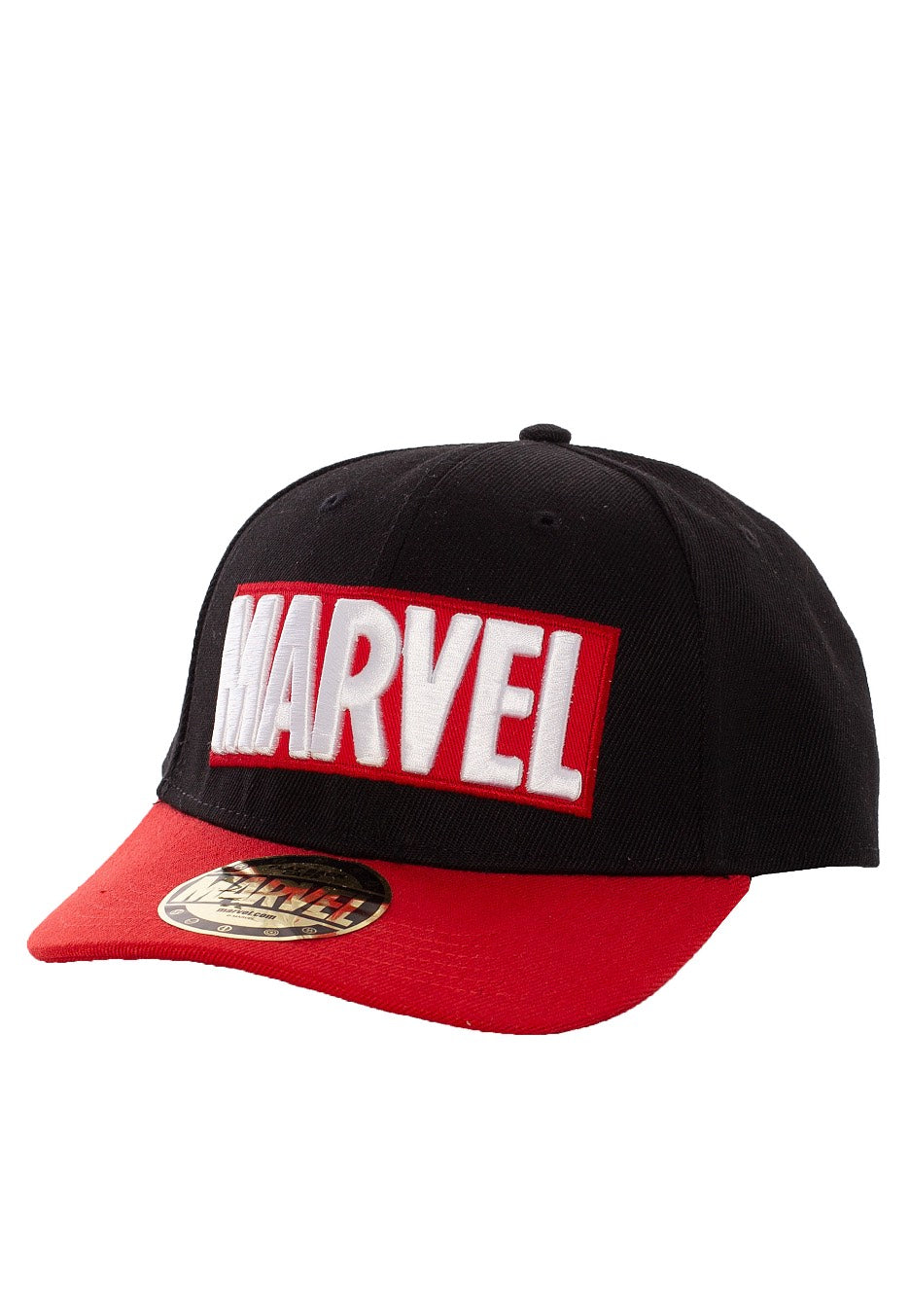 Marvel Comics - Logo Baseball Cap Black/Red - Cap | Neutral-Image