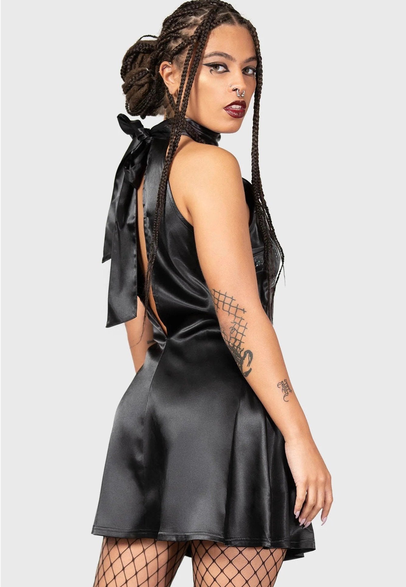 Killstar - Medusa’s Lair Mini Black - Dress | Women-Image