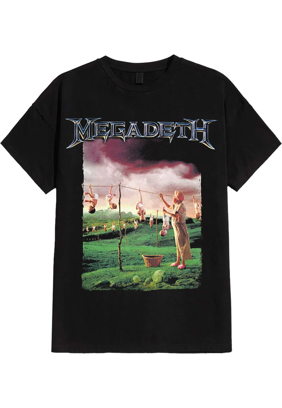 Megadeth - Youthanasia Tracklist - T-Shirt | Neutral-Image