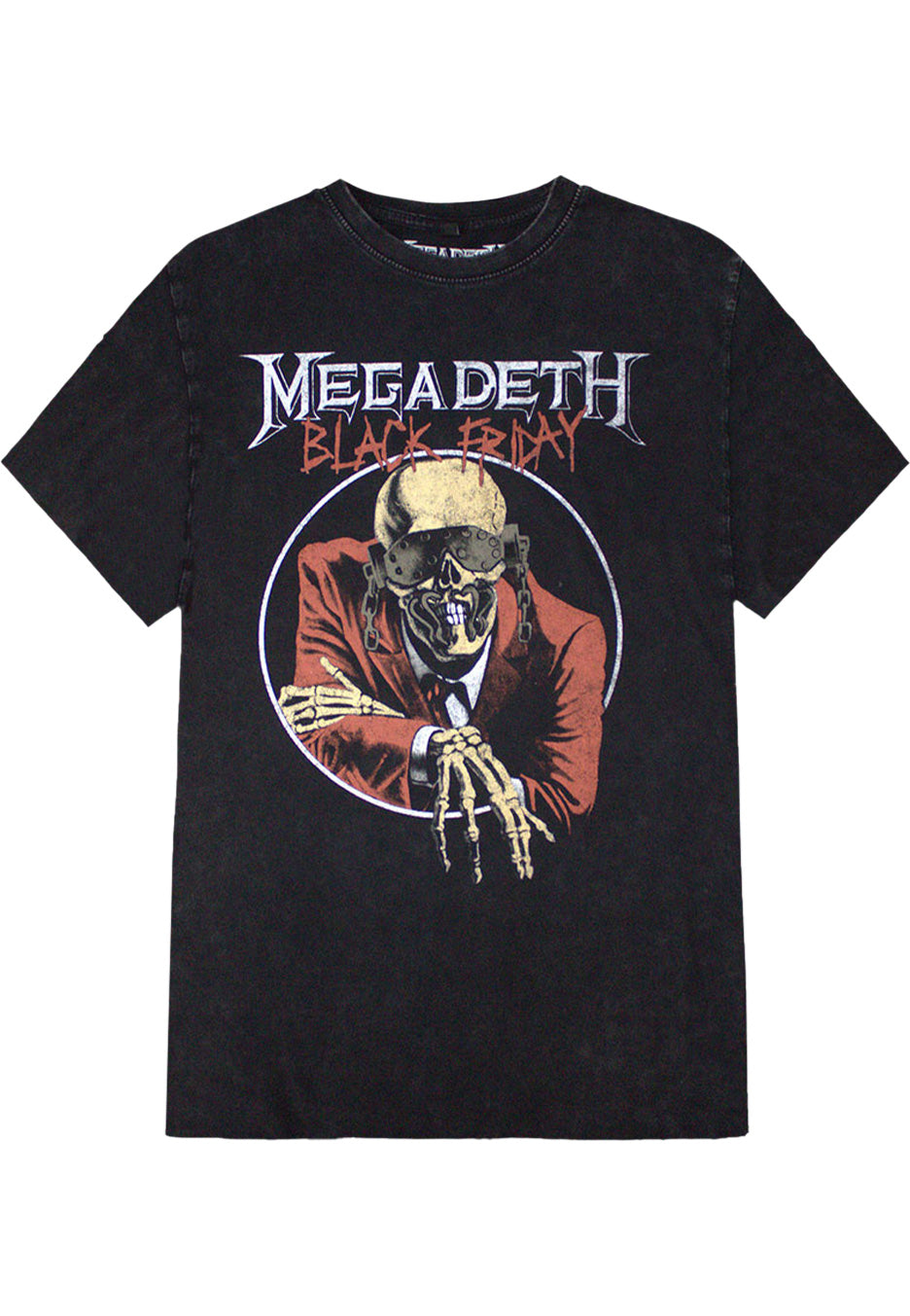 Megadeth - Black Friday Stone Washed - T-Shirt | Neutral-Image