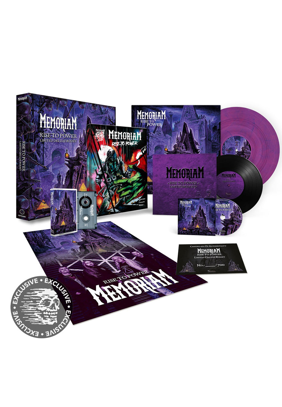 Memoriam - Rise To Power Pink Blue - Colored Vinyl Boxset | Neutral-Image