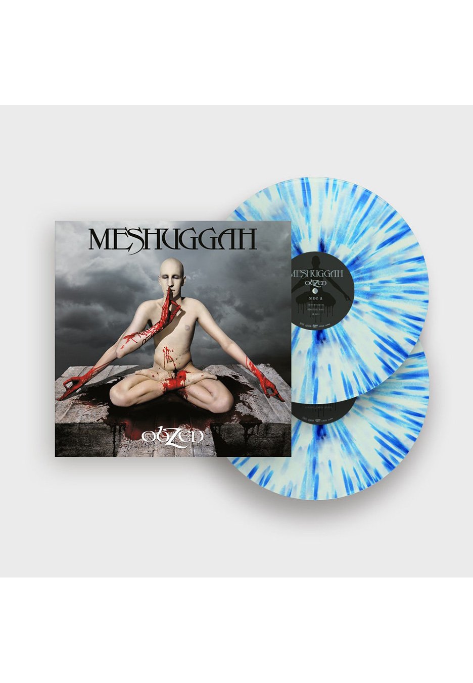 Meshuggah - Obzen White/Clear/Blue - Splattered 2 Vinyl | Neutral-Image