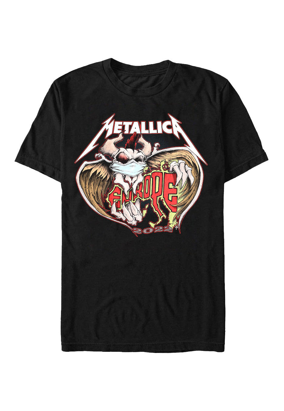 Metallica - Squindo Euro - T-Shirt | Neutral-Image