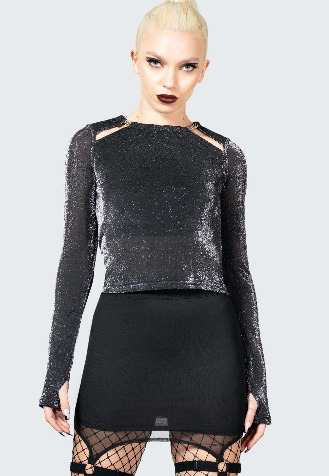 Killstar - Metals Reflections - Top | Women-Image