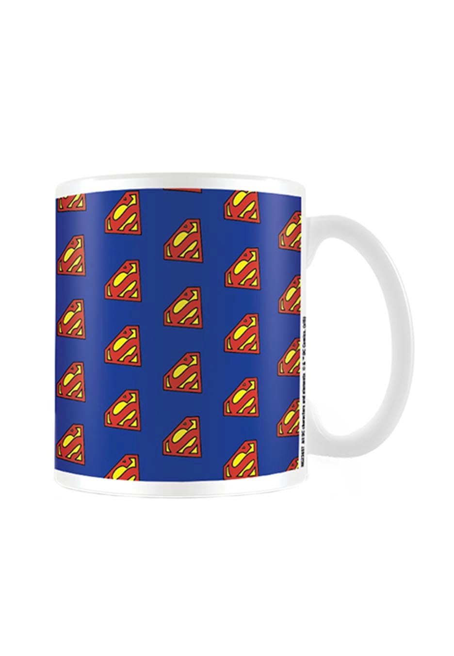 Superman - Logo Pattern White - Mug | Neutral-Image