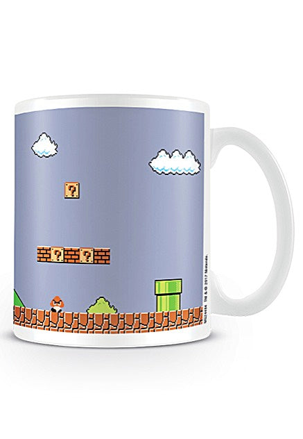 Super Mario - Retro Title - Mug | Neutral-Image