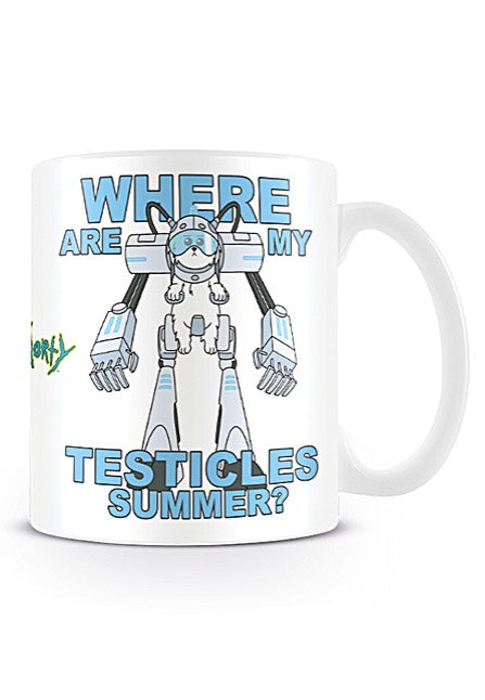 Rick And Morty - Where Are My Testicles - Mug | Neutral-Image