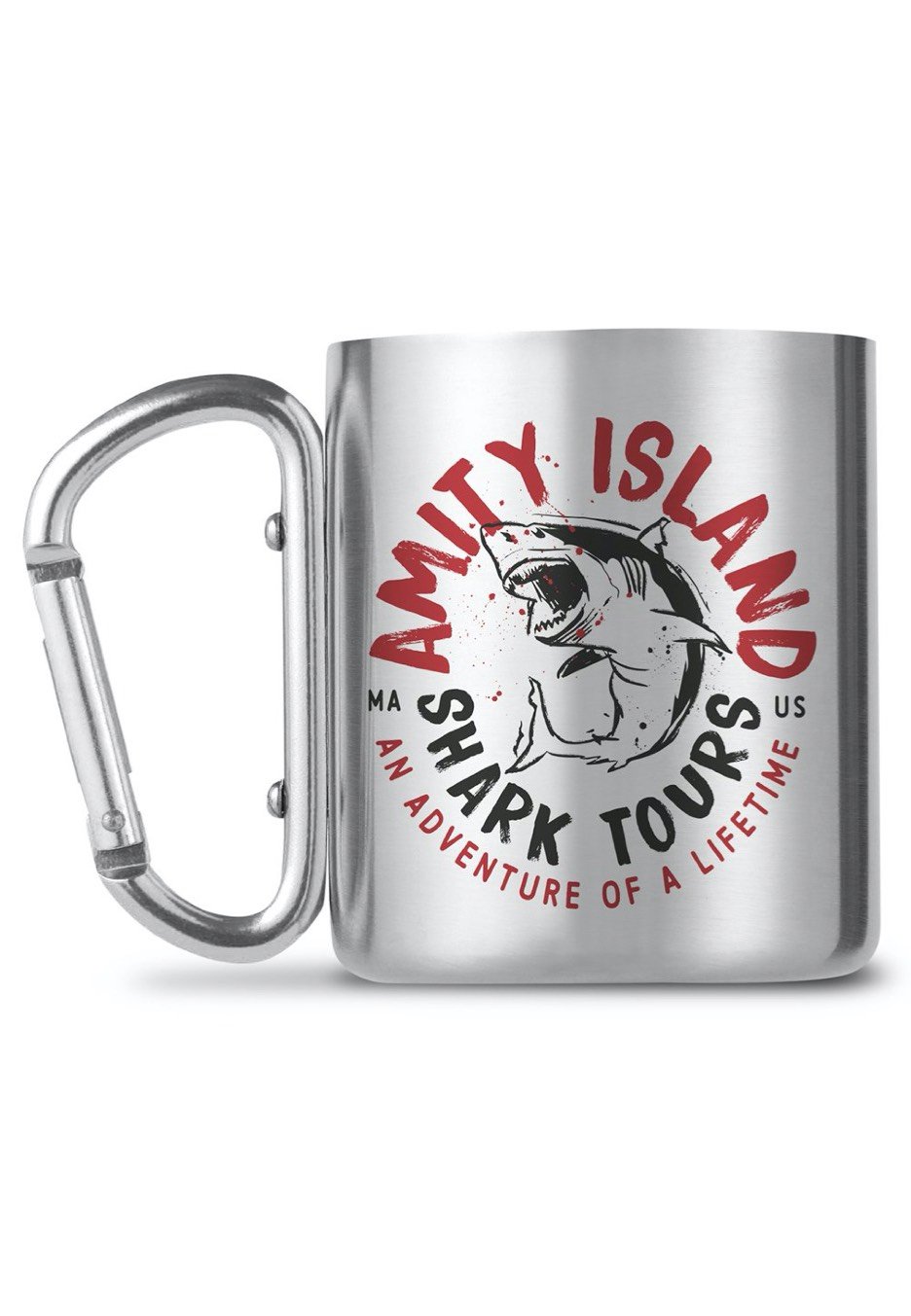 Jaws - Shark Tours Carabiner - Mug | Neutral-Image