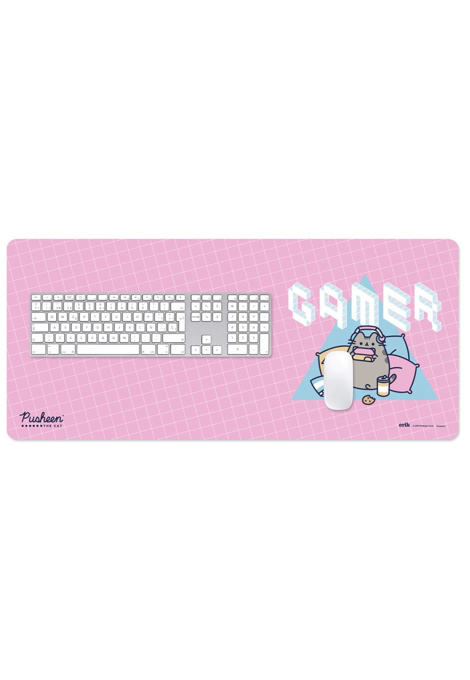 Pusheen - Gamer - Mousepad | Neutral-Image