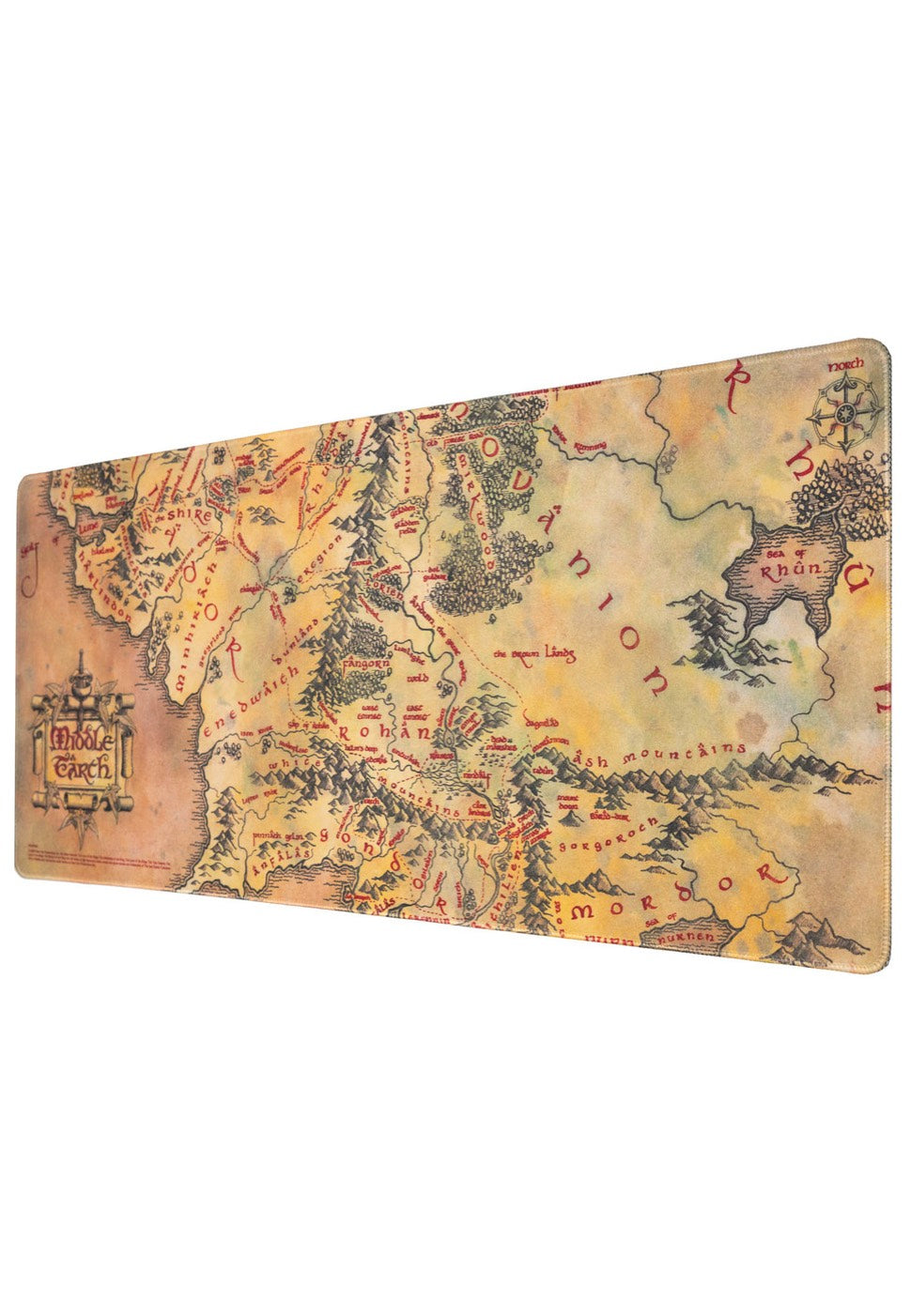 The Lord Of The Rings - Middle Earth - Mousepad