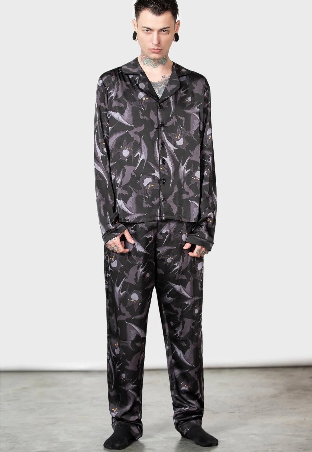 Killstar - Midnight Ire Black - Pyjama | Men-Image