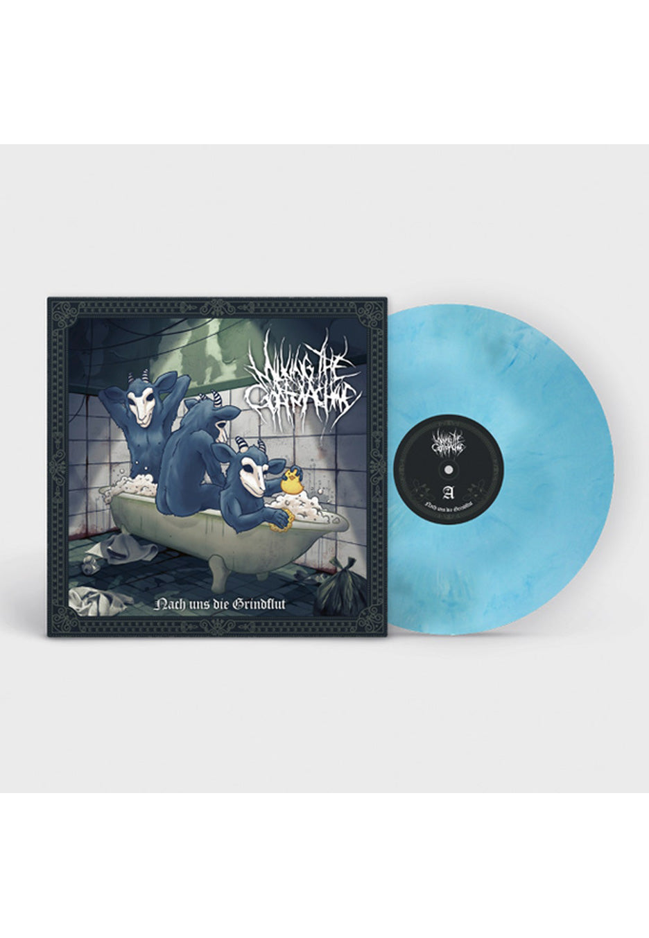 Milking The Goatmachine - Nach Uns Die Grindflut Blue/White - Marbled Vinyl | Neutral-Image