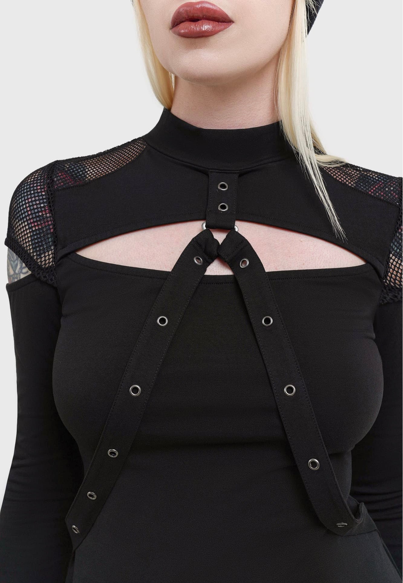 Killstar - Miss Masher Black - Top | Women-Image