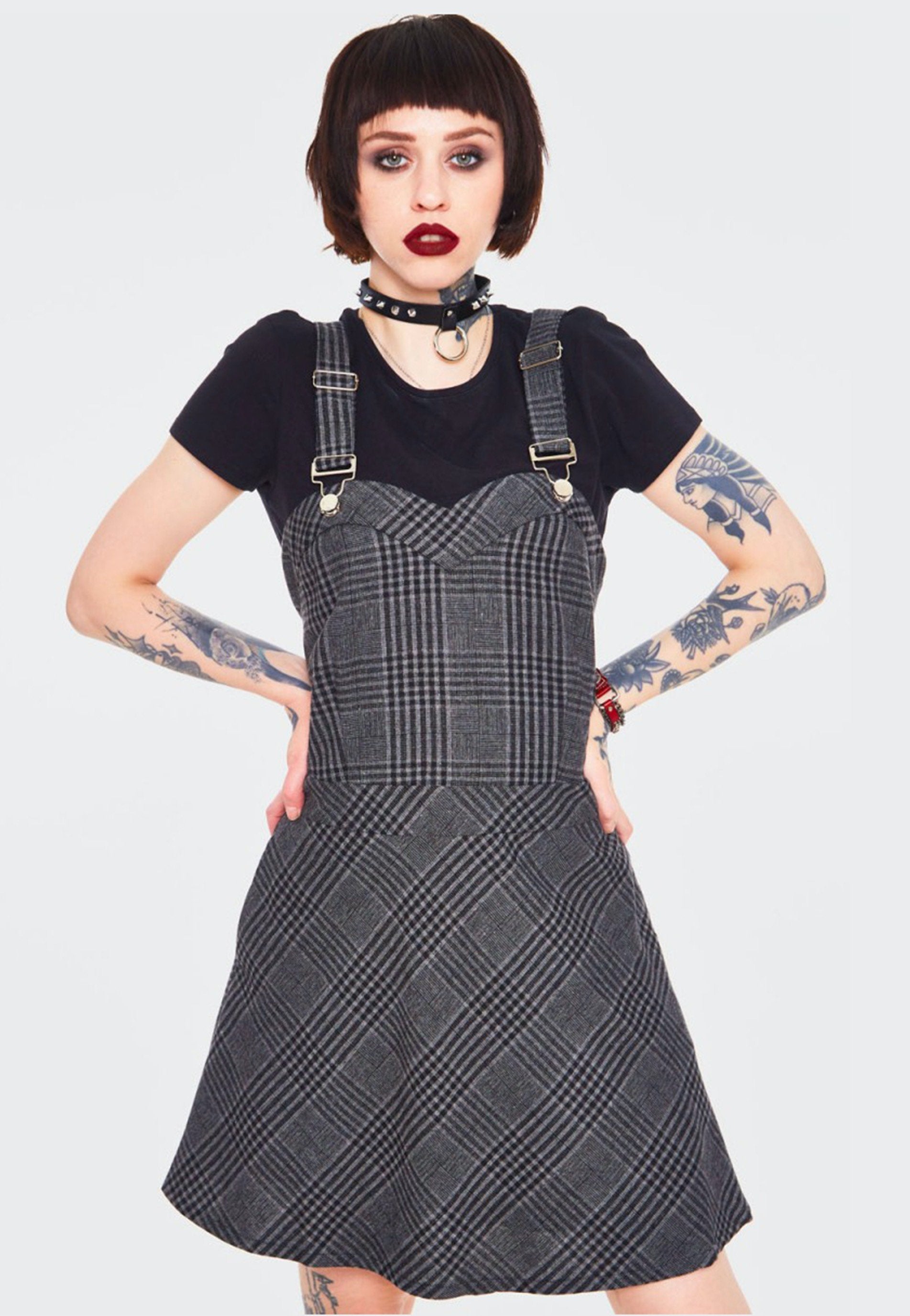 Jawbreaker - Miss Morbid Tartan - Dress | Women-Image