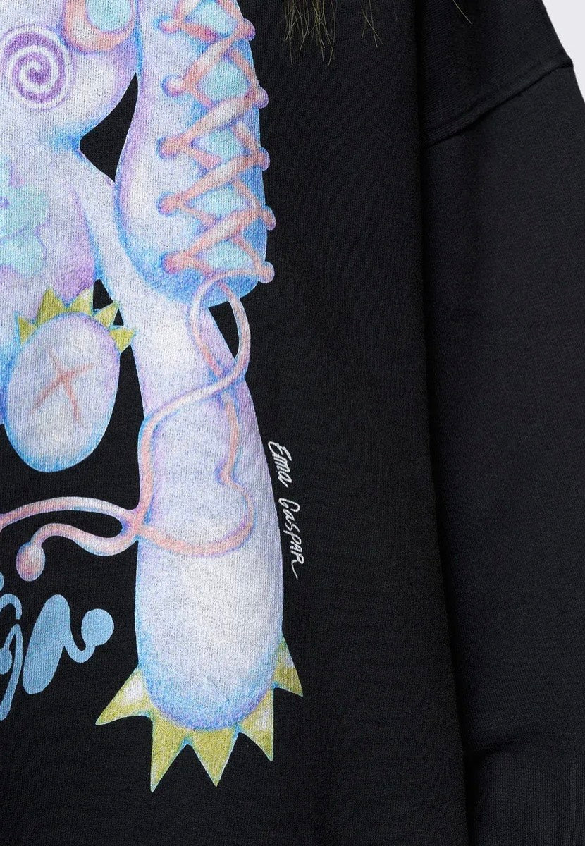 Minga London x Ema Gaspar - Bunny Graphic - Sweater | Women-Image