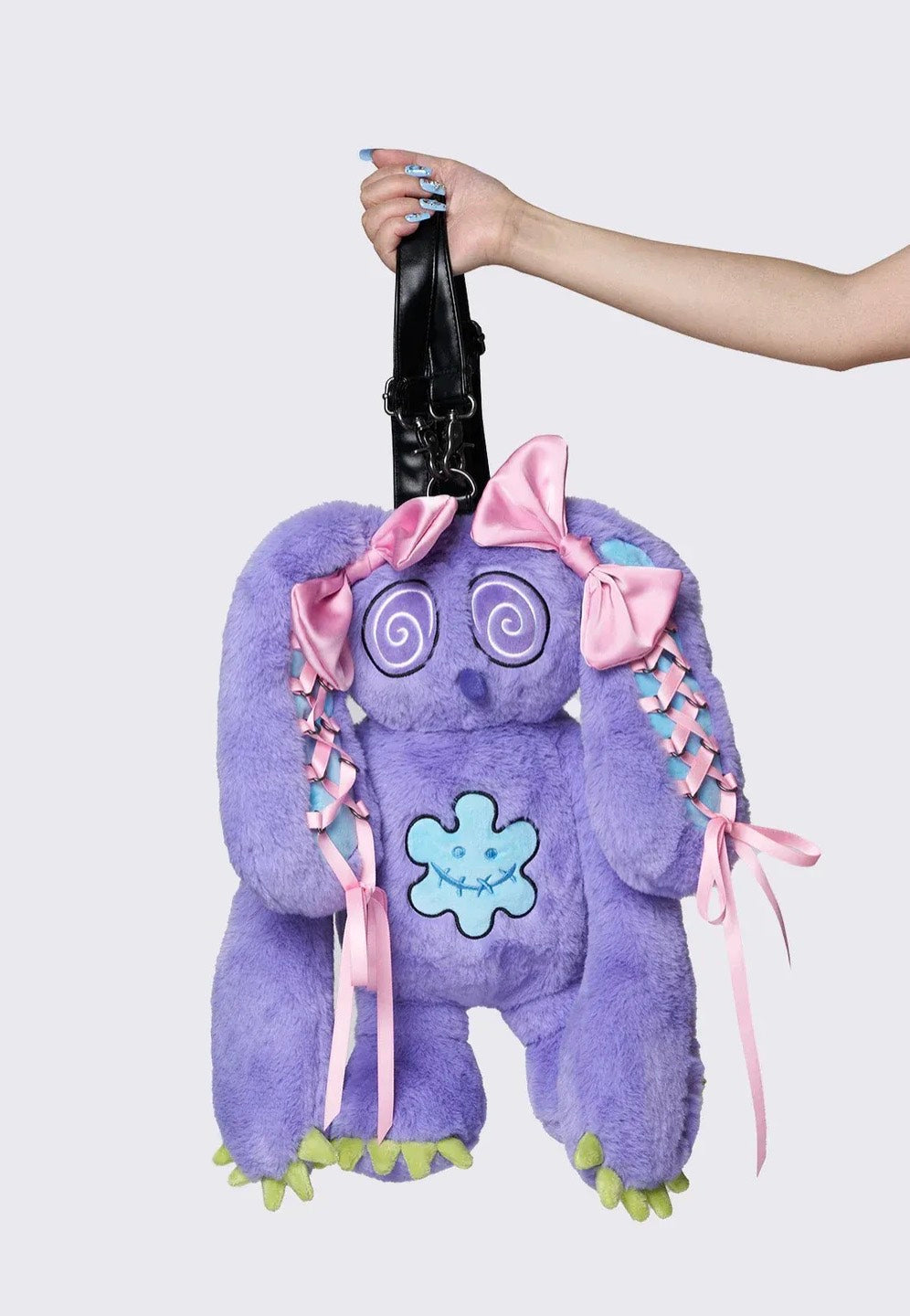 Minga London x Ema Gaspar - Bunny Plush - Backpack | Neutral-Image