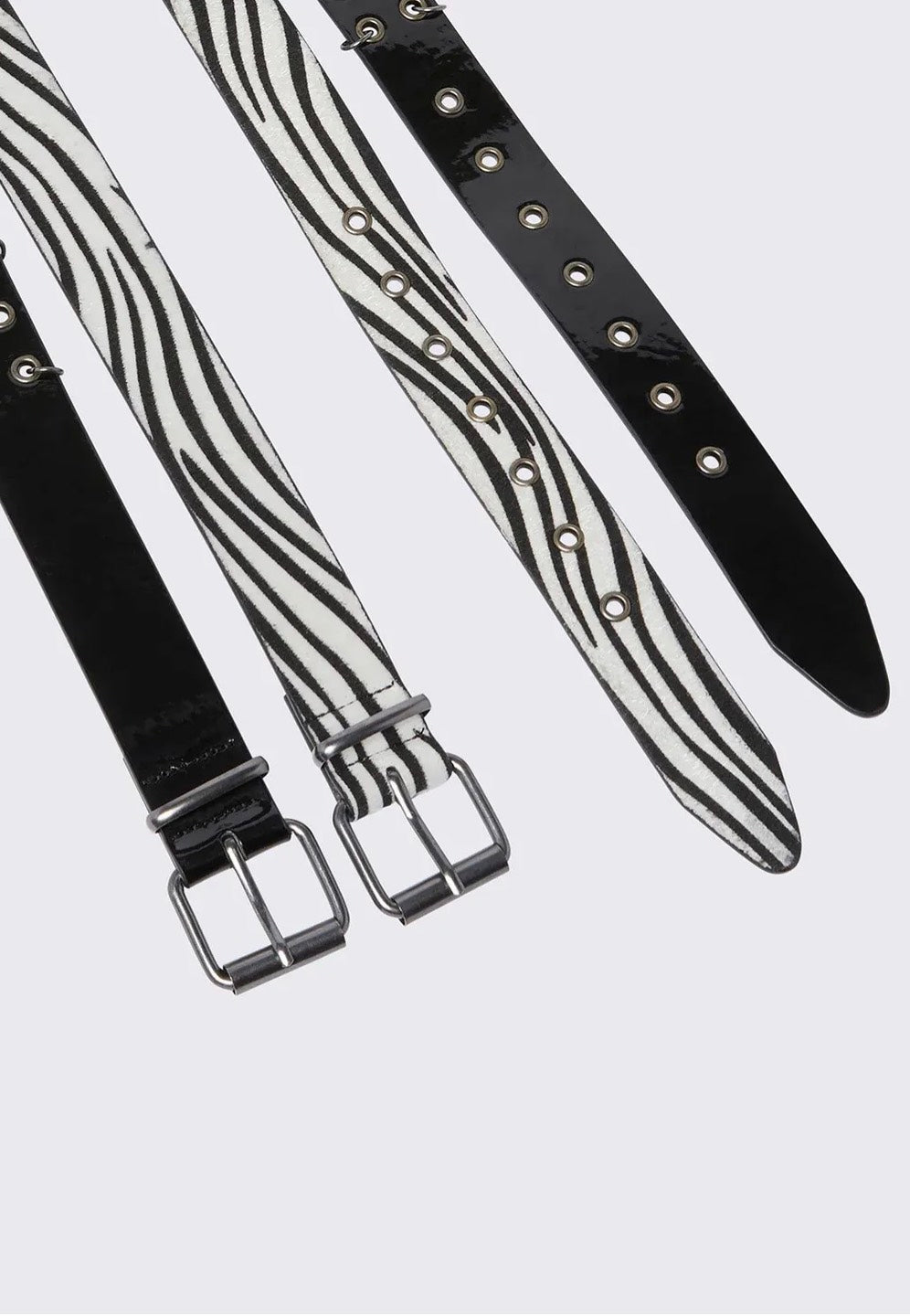 Minga London - Vixen Zebra 2 Pack - Belt | Neutral-Image