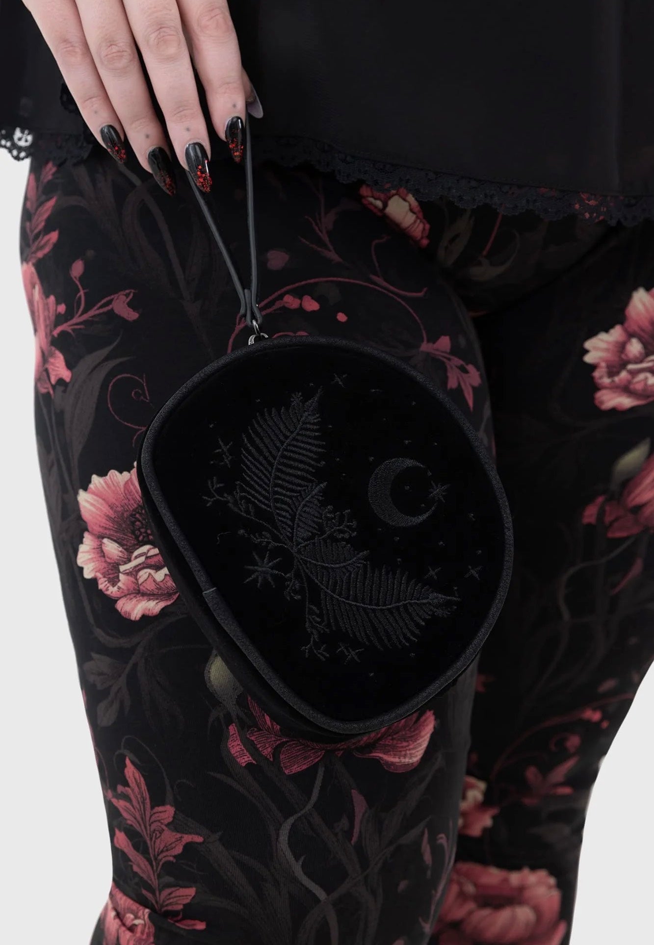 Killstar - Moonflower Black - Cosmetic Case | Neutral-Image