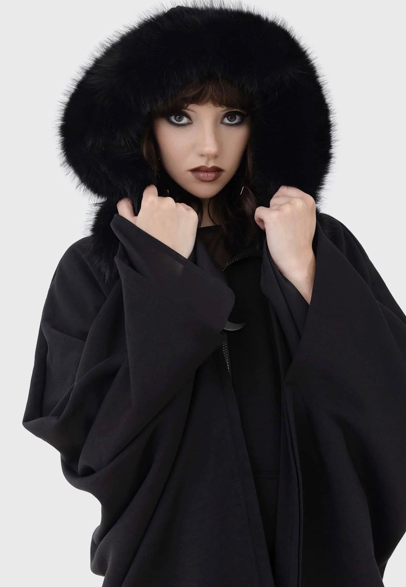 Killstar - Moonlight Rager Black - Cloak | Women-Image