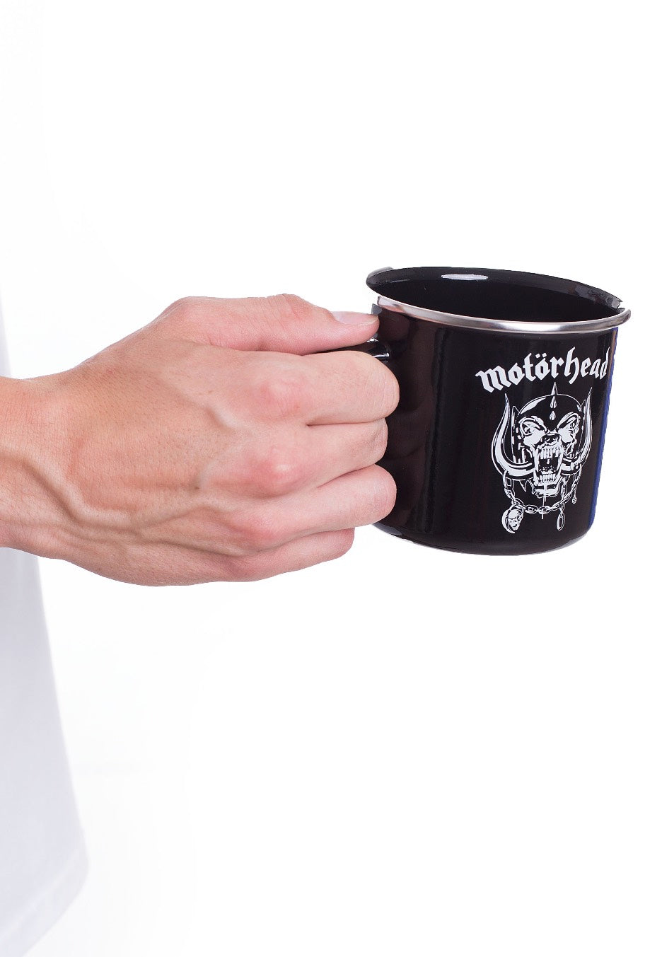 Motörhead - Logo Warpig Enamel - Mug | Neutral-Image