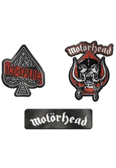 Motörhead - Set Of 3 - Patch | Neutral-Image