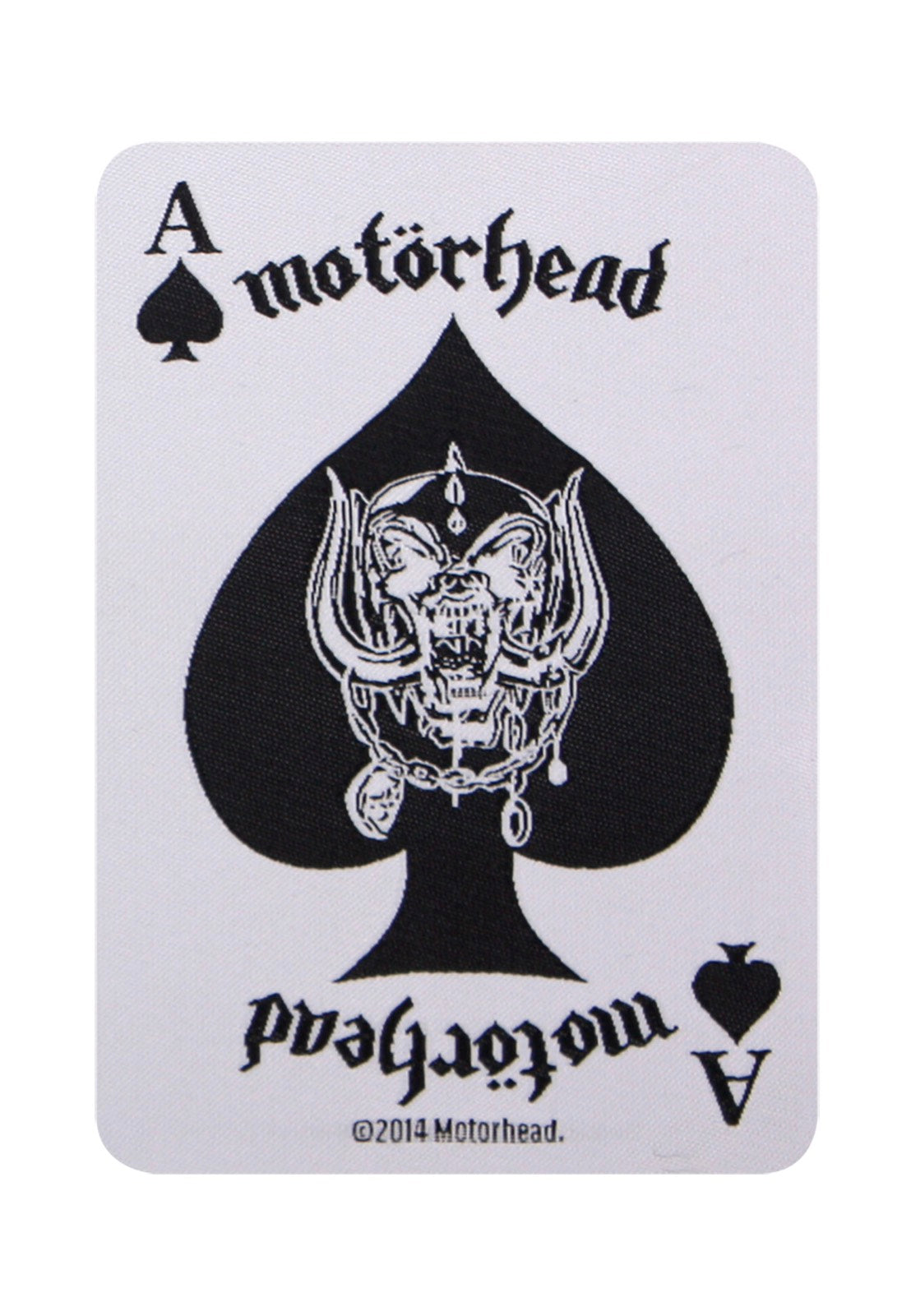 Motörhead - Ace Of Spades Card - Patch | Neutral-Image