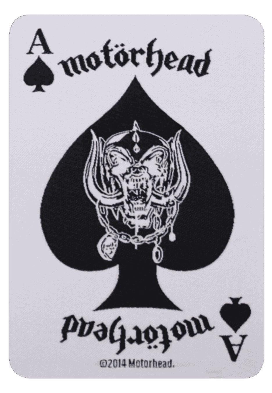 Motörhead - Ace Of Spades Card - Patch | Neutral-Image