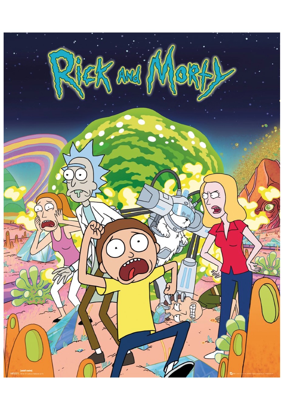 Rick And Morty - Group - Poster