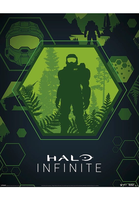 Halo - Master Chief Hex - Poster | Neutral-Image