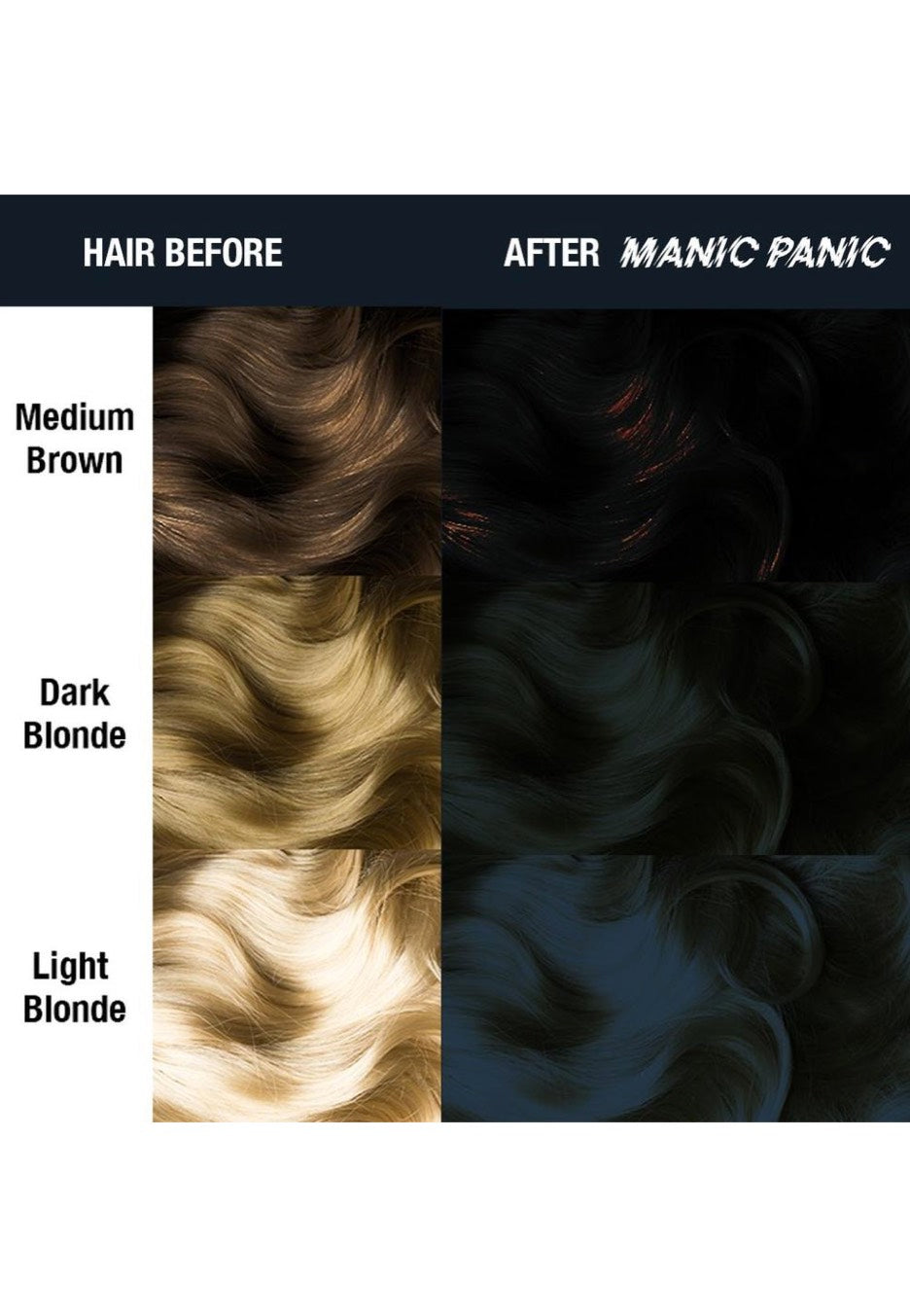 Manic Panic - High Voltage Raven - Hair Dye | Neutral-Image