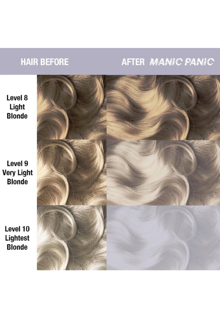 Manic Panic - High Voltage Stiletto Silver Toner - Hair Dye | Neutral-Image