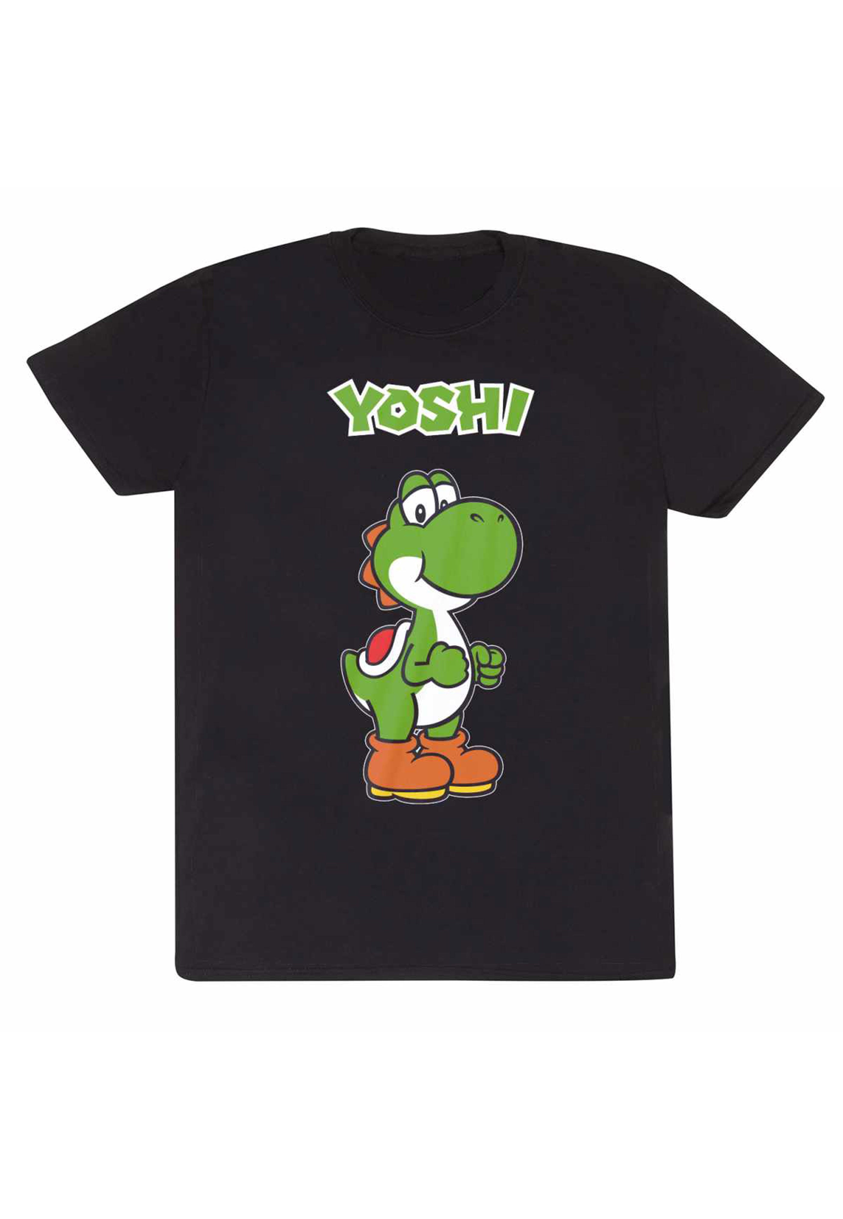 Super Mario - Yoshi Name Tag - T-Shirt | Men-Image