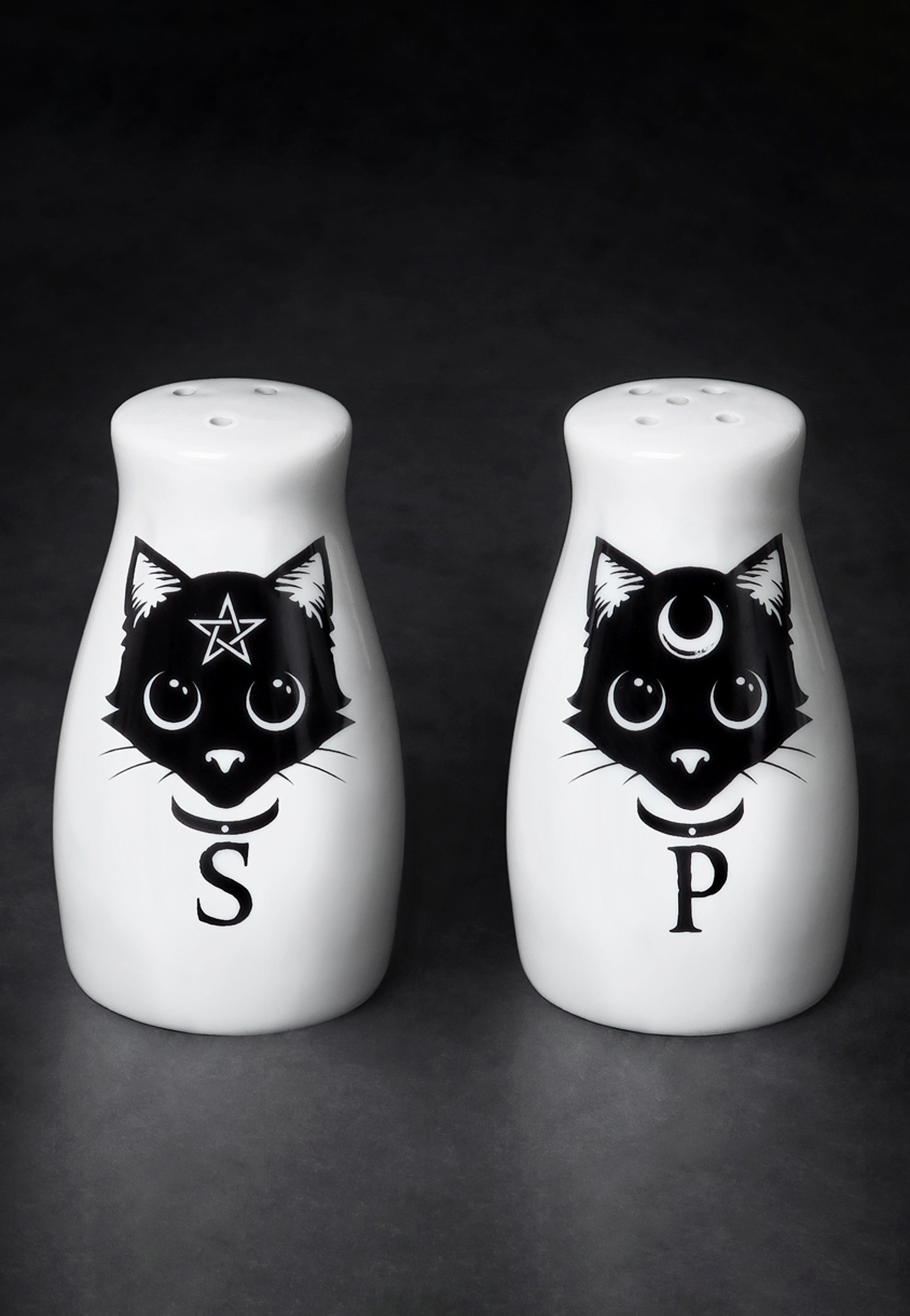 Alchemy England - Cats - Salt and Pepper Shakers | Neutral-Image